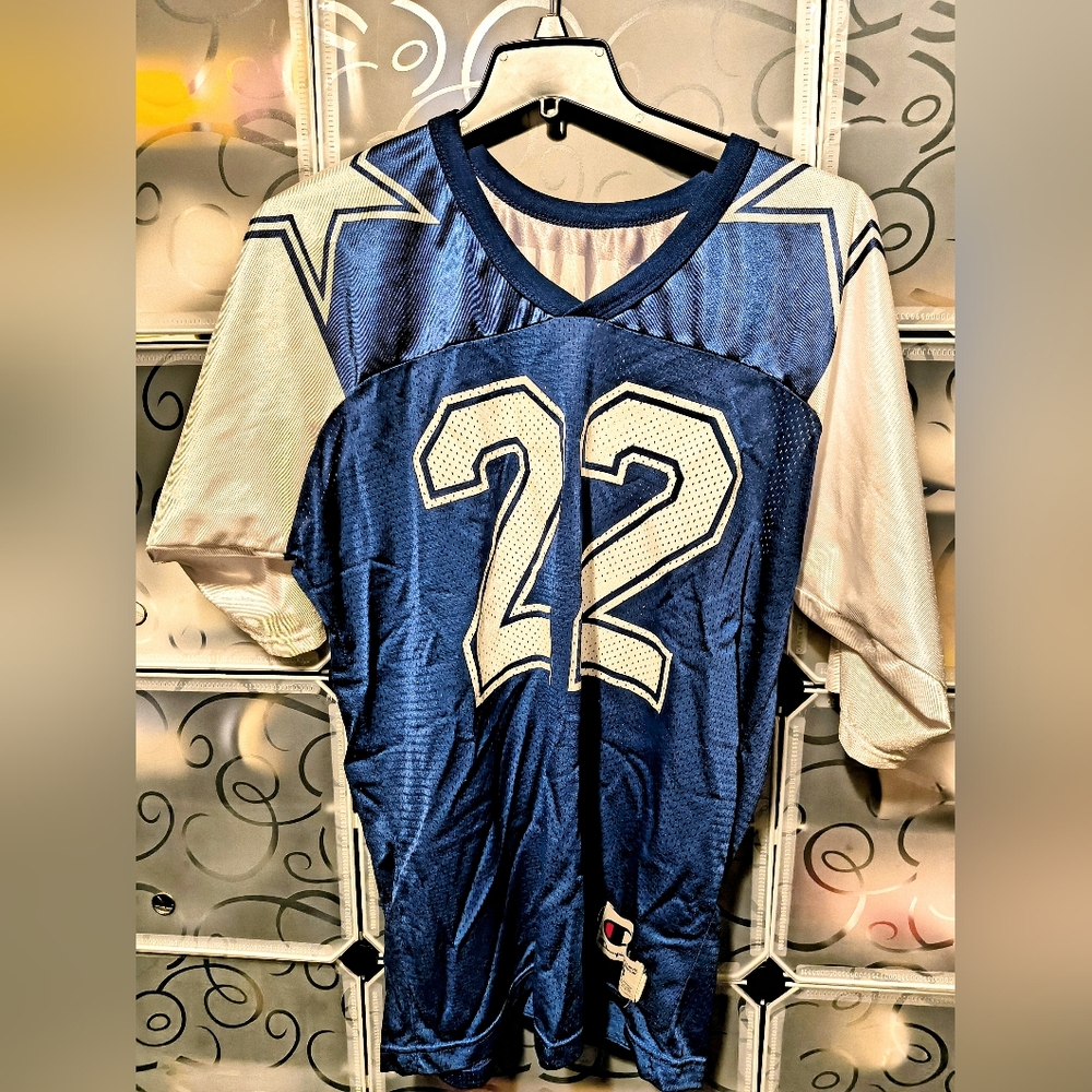 Men's Vintage Champion Emmit Smith Dallas Cowboys Jersey